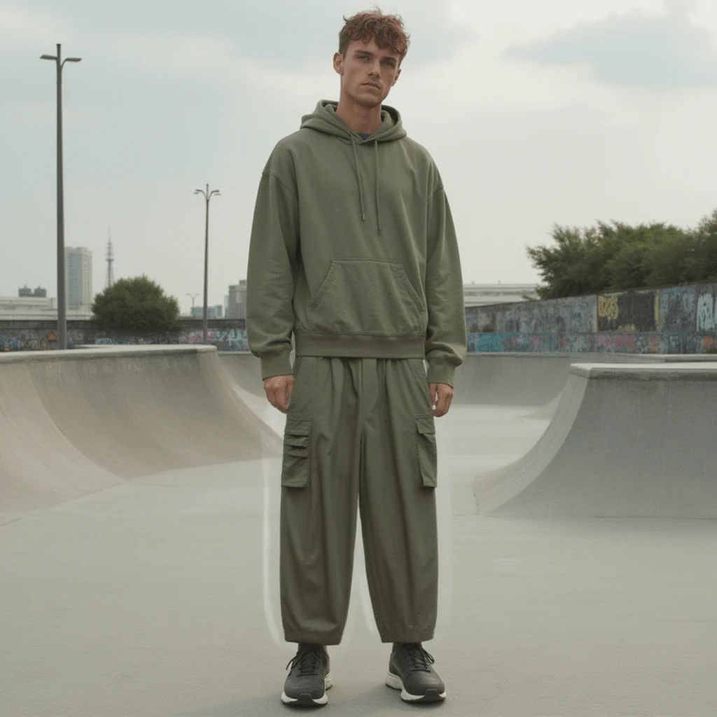 Pantalon Cargo Parachute - Image 4