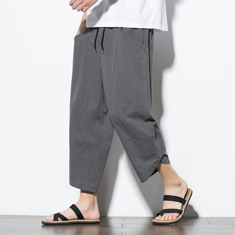 Pantalon Homme Style Japonais - Image 6