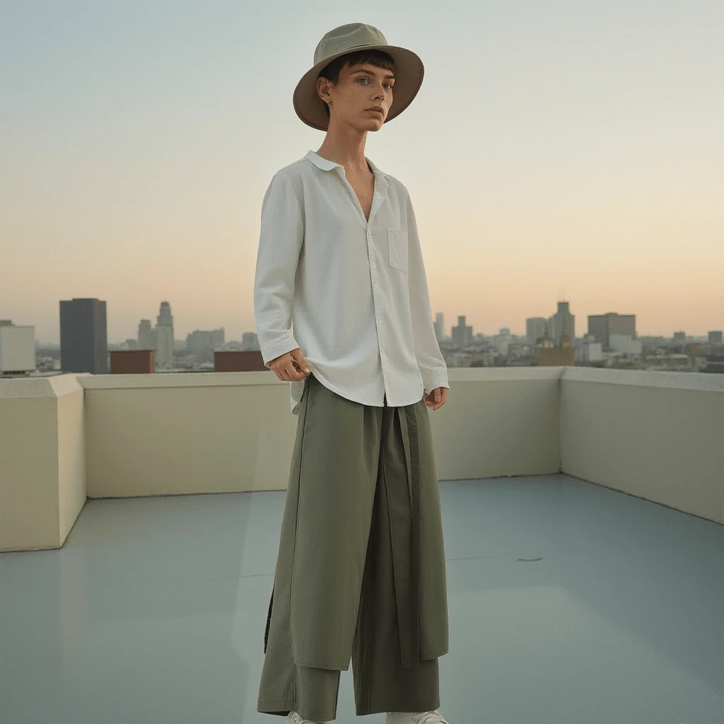 Pantalon Japonais Large - Image 3