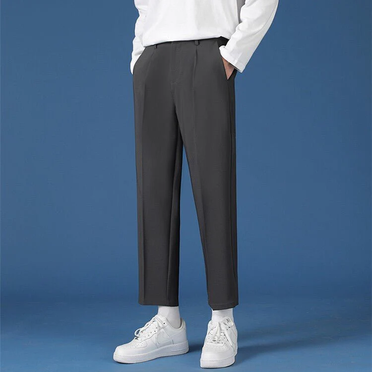 Pantalon Large Beige Homme - Image 5