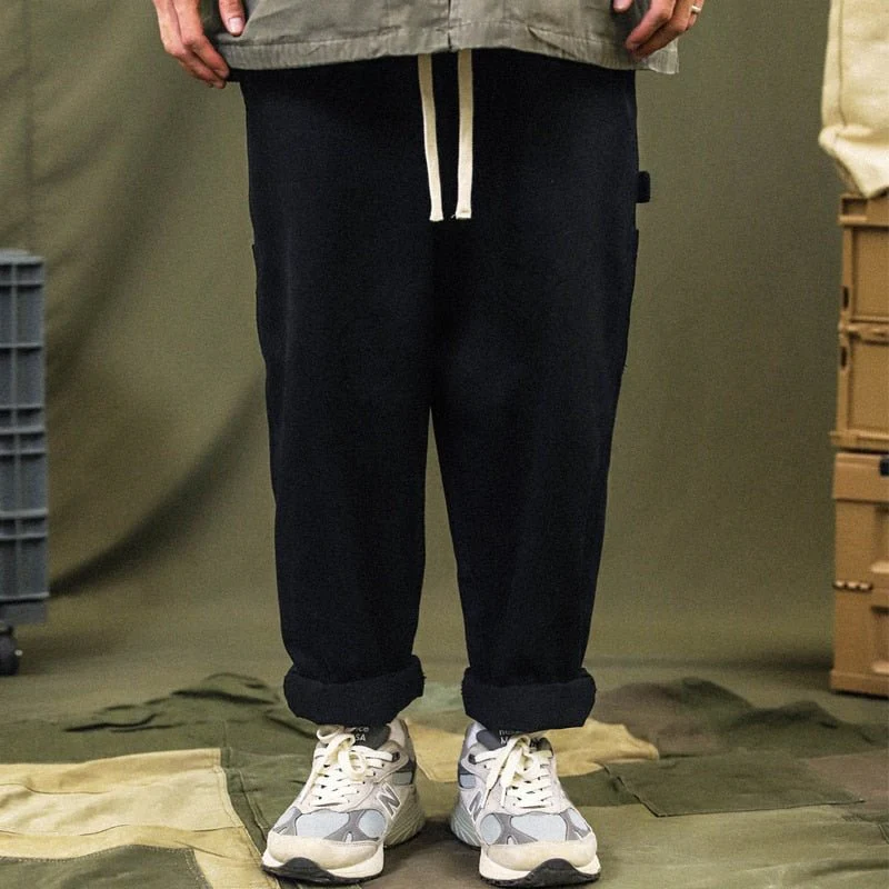 Pantalon Large Marron - Image 4