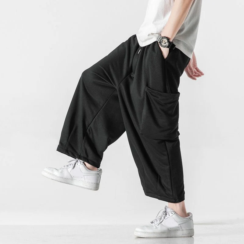Pantalon Large Style Japonais - Image 7