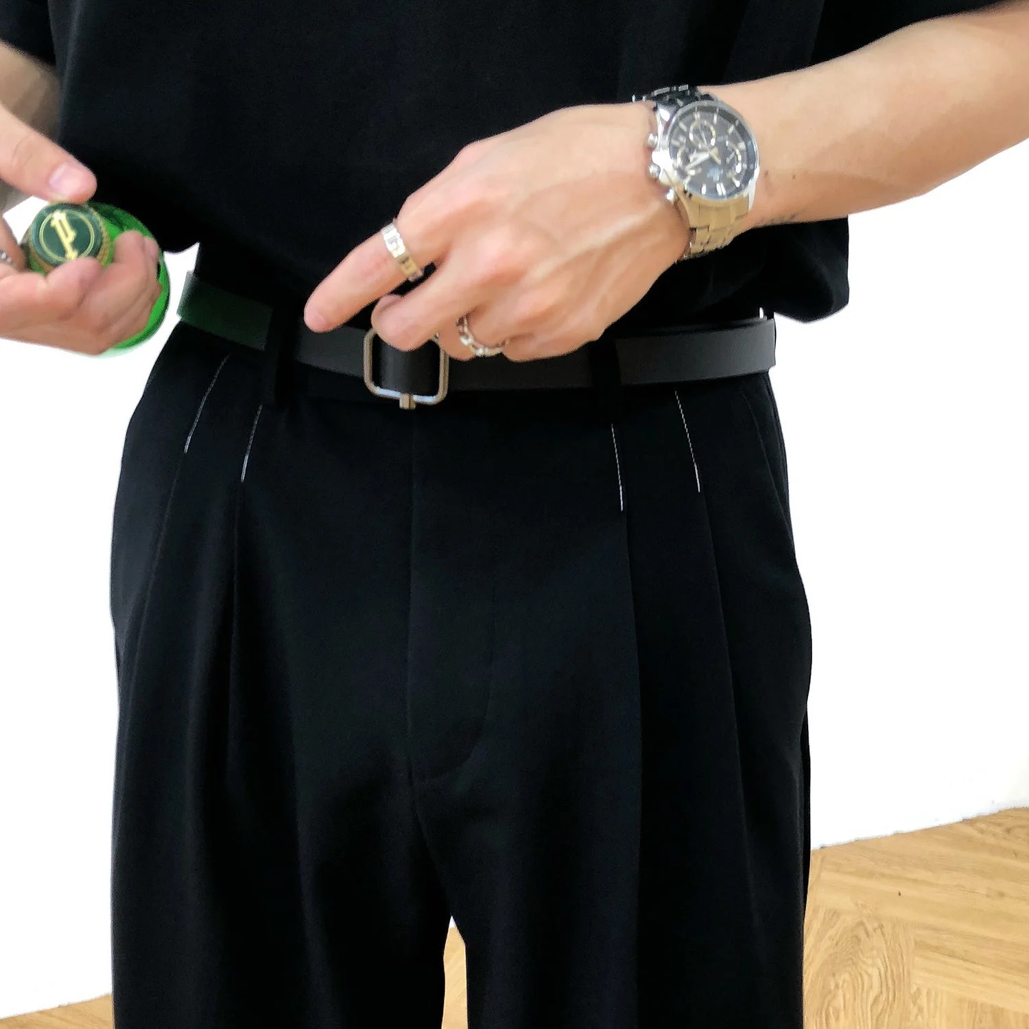 Pantalon Noir Vintage - Image 8