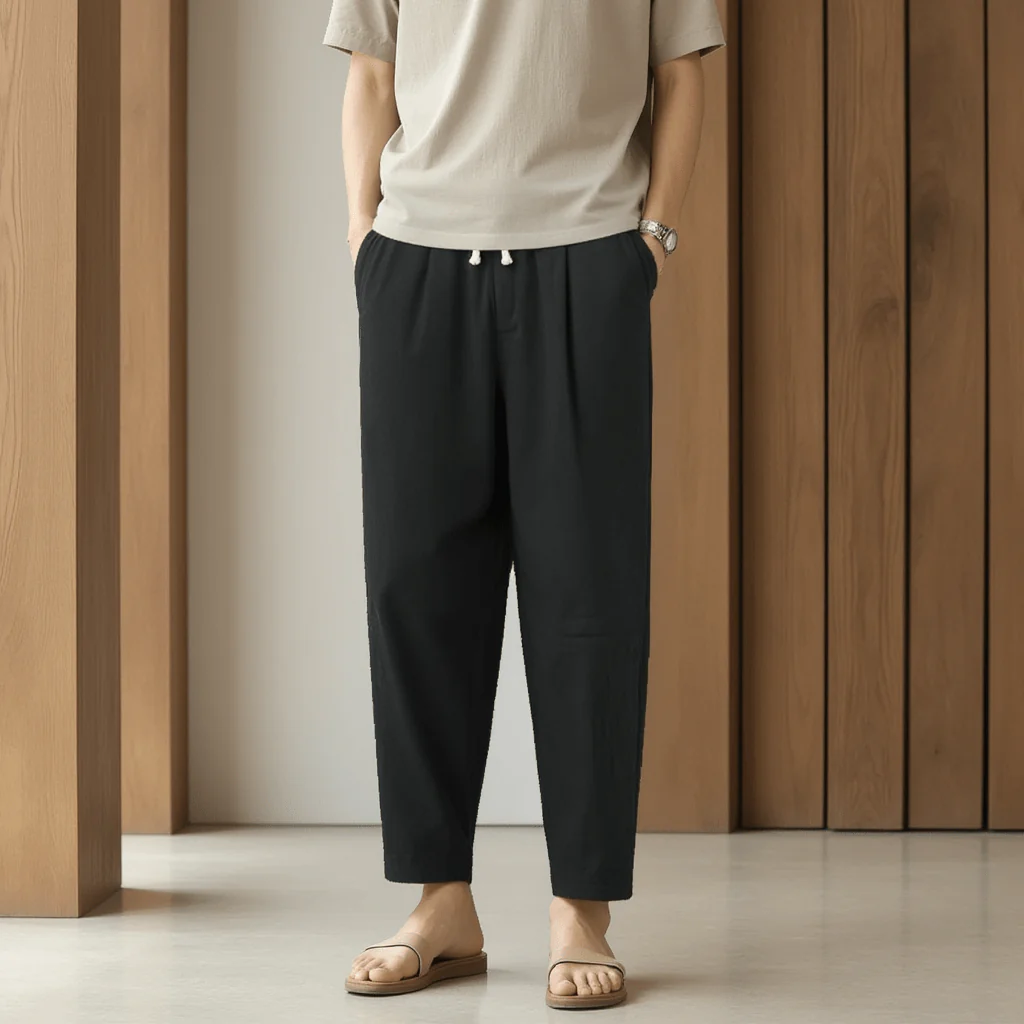 Pantalon Style Japonais Homme - Image 3