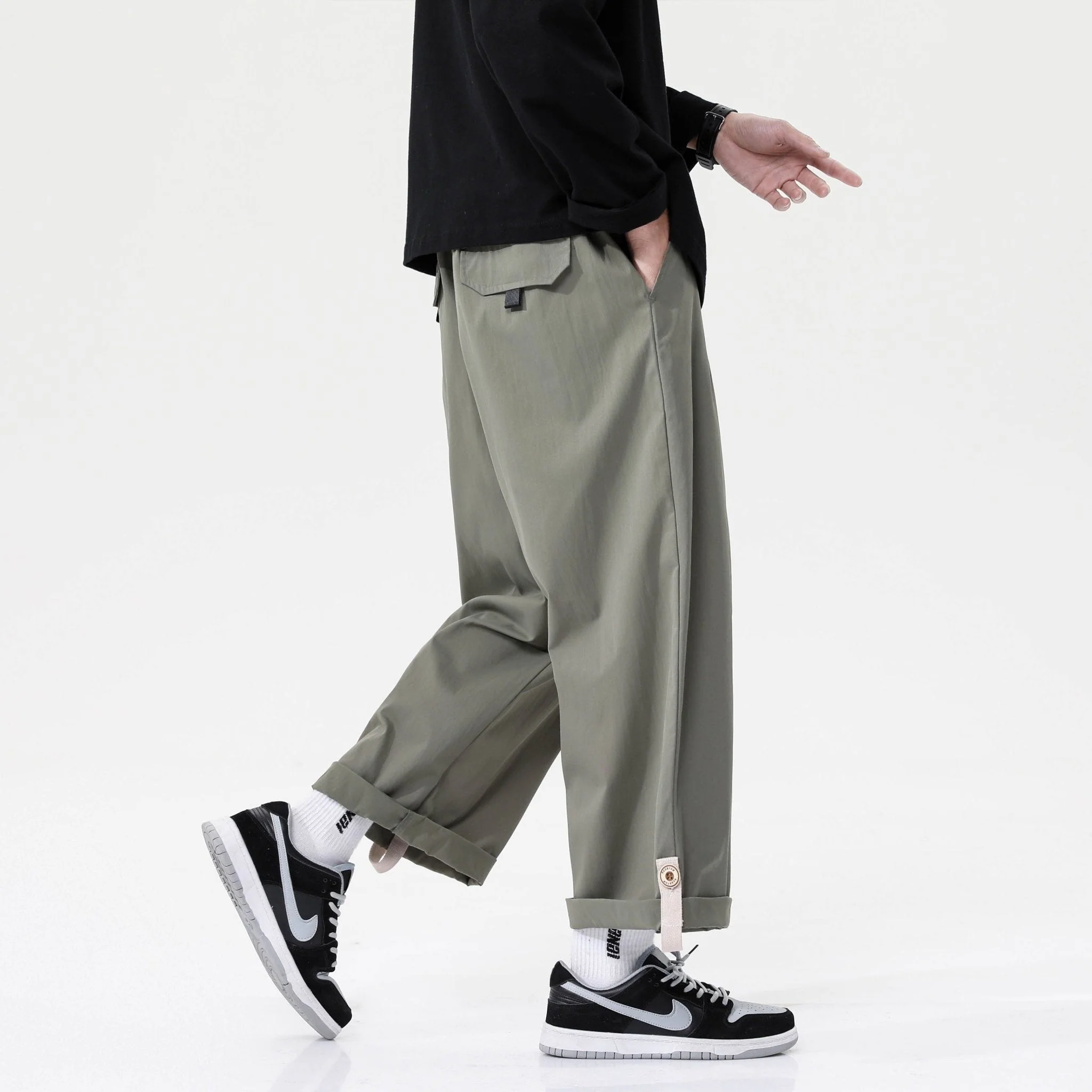 Pantalon Vert Kaki - Image 2