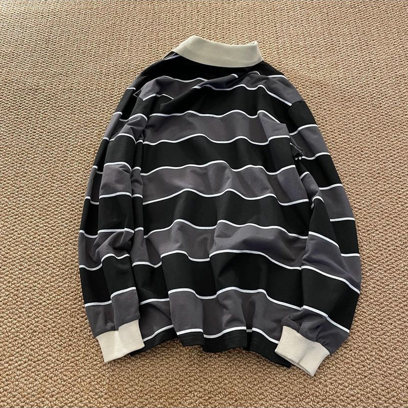 Polo Korean Manche Longue - Image 6