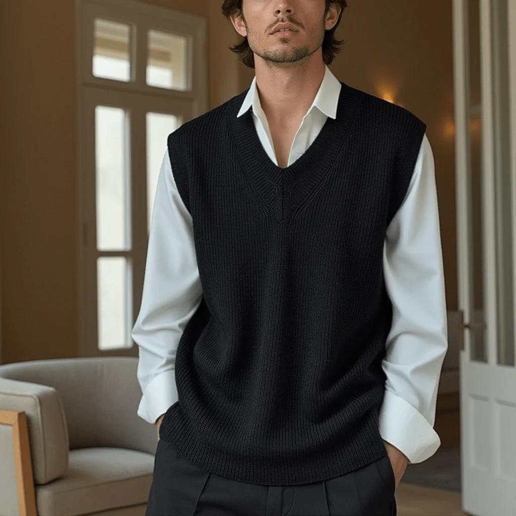 Pull Sans Manches Pour Homme - Image 2