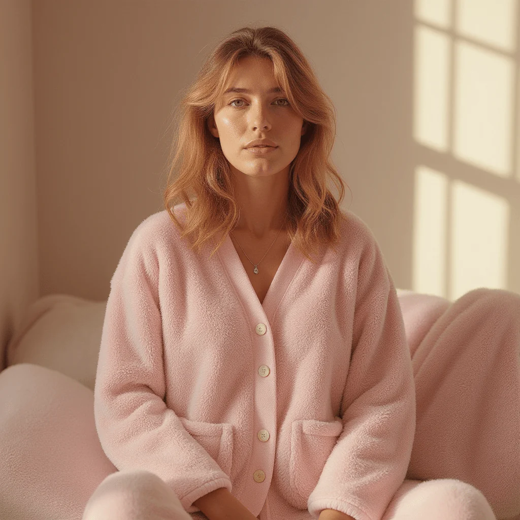 Pyjama Chaud Hiver Femme - Image 2