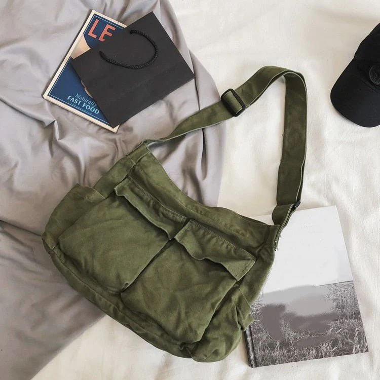Sac à Bandoulière Vert - Image 10