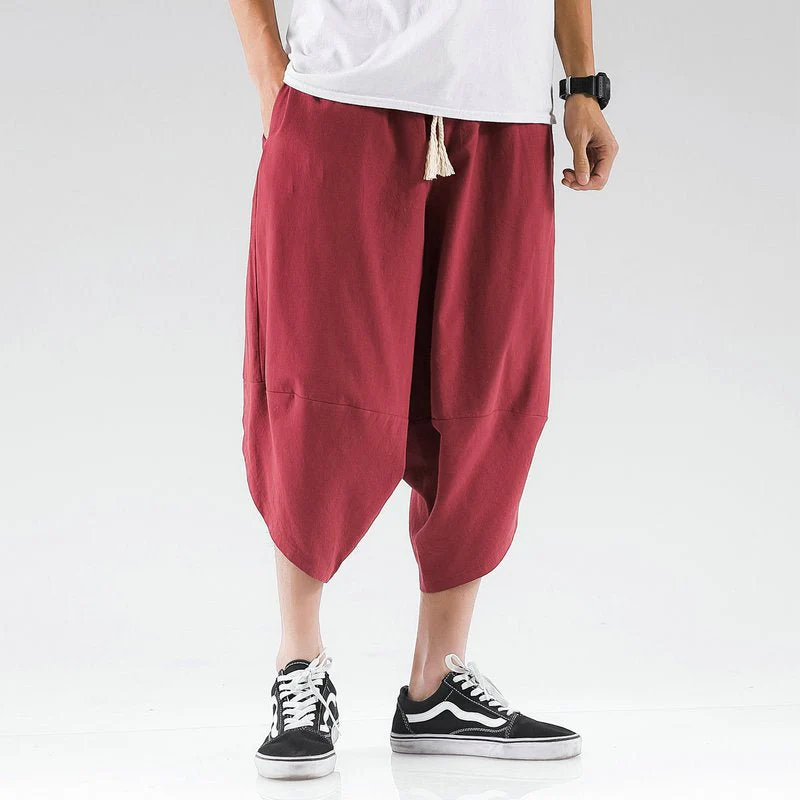 Short Japonais Lin - Image 10