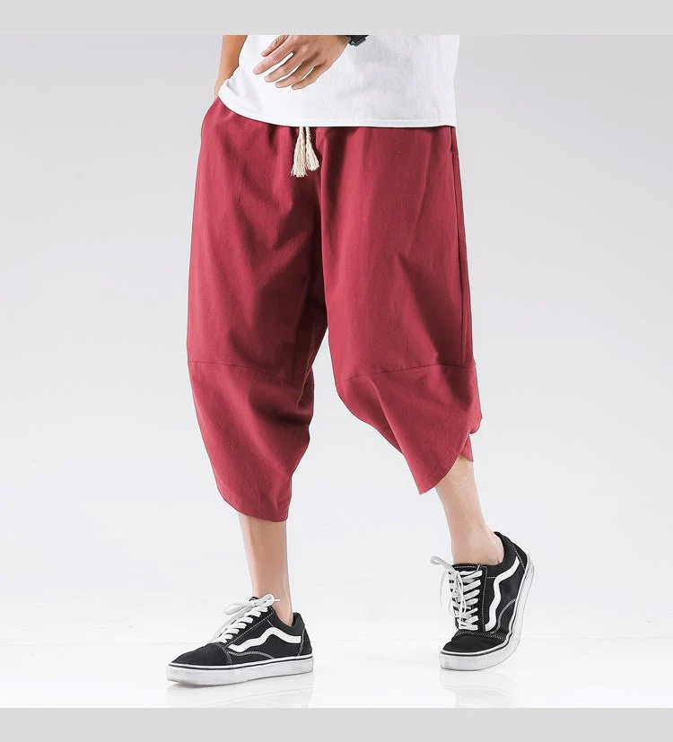 Short Japonais Lin - Image 11
