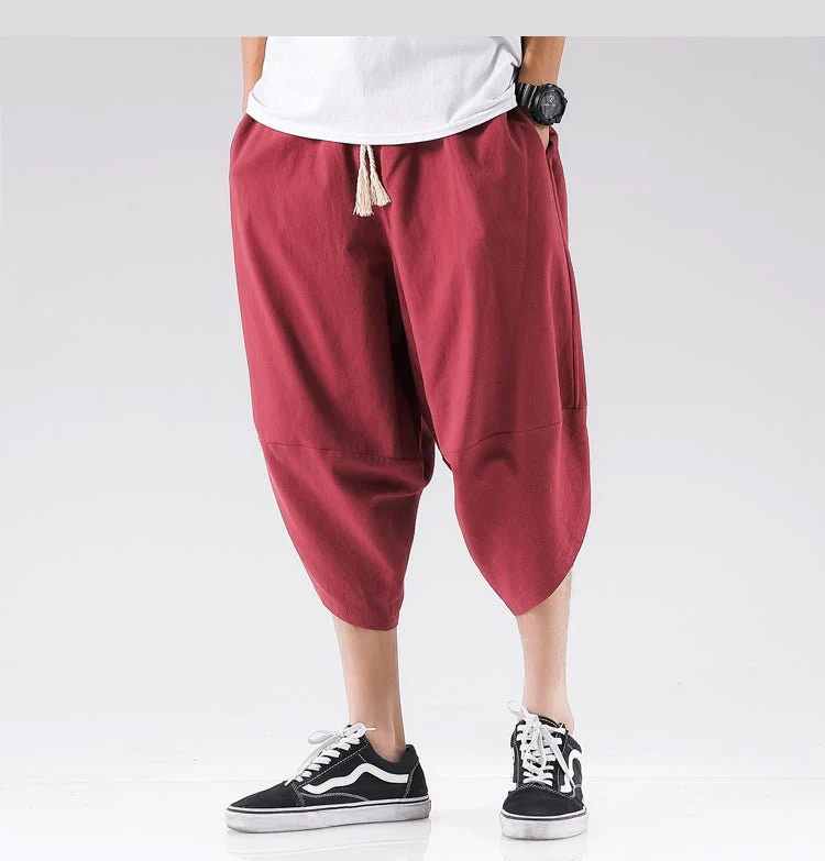 Short Japonais Lin - Image 12