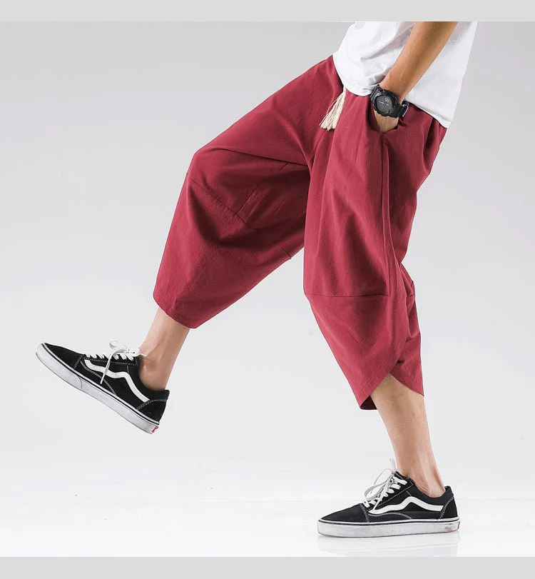 Short Japonais Lin - Image 8