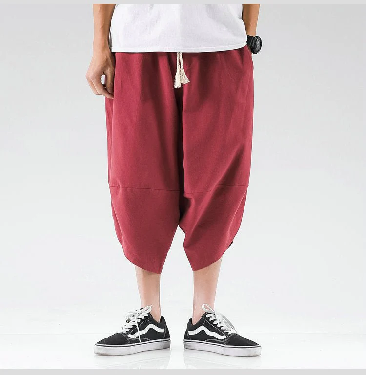 Short Japonais Rouge - Image 4