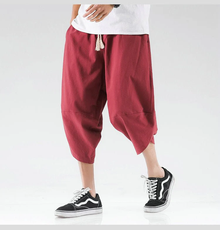 Short Japonais Rouge - Image 7
