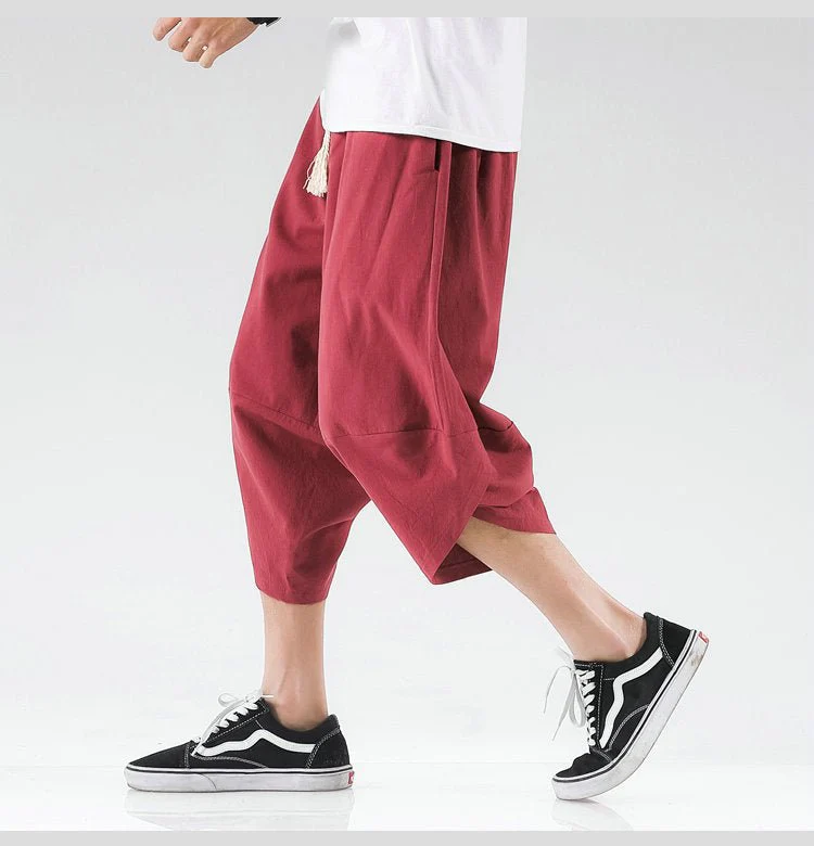 Short Japonais Rouge - Image 8