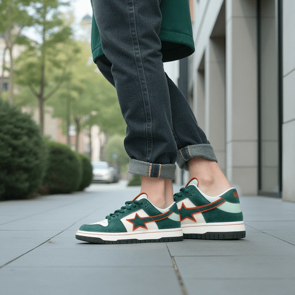 Sneakers Vert Homme