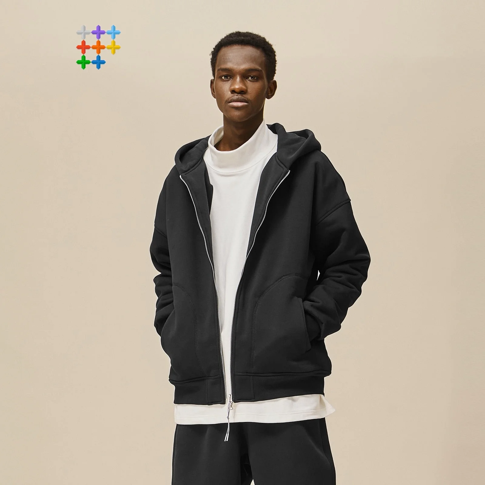 Sweat à Capuche Zipper - Image 12