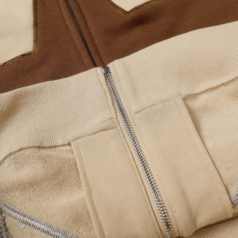 Sweat Beige Zippe - Image 12