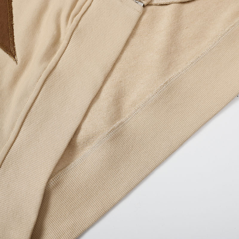 Sweat Beige Zippe - Image 13