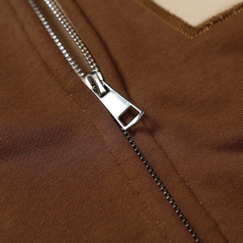Sweat Beige Zippe - Image 8