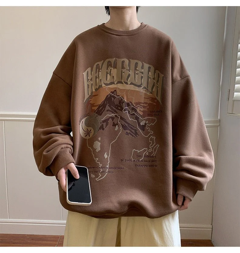 Sweat-Shirt Marron - Image 18
