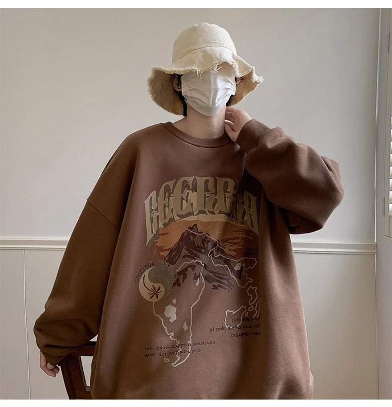 Sweat-Shirt Marron - Image 19