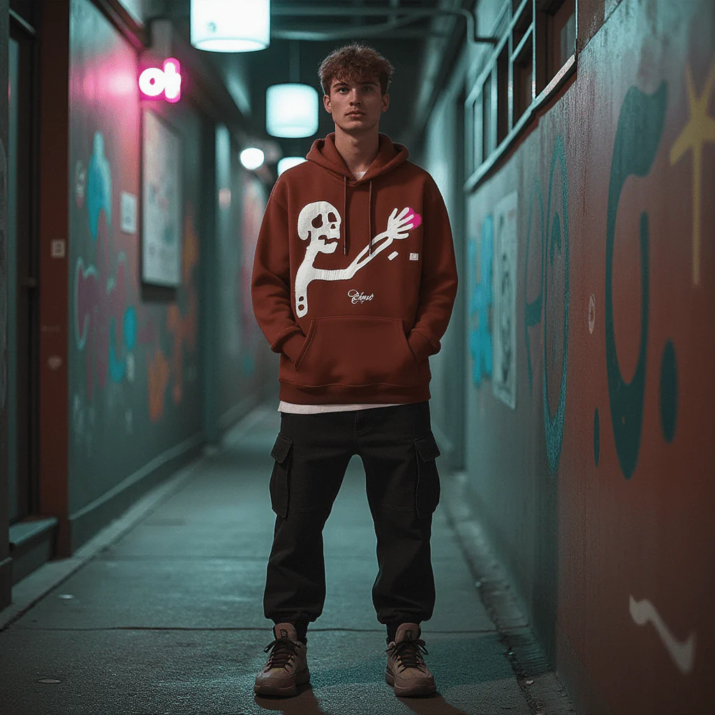 Sweat Squelette Homme - Image 11