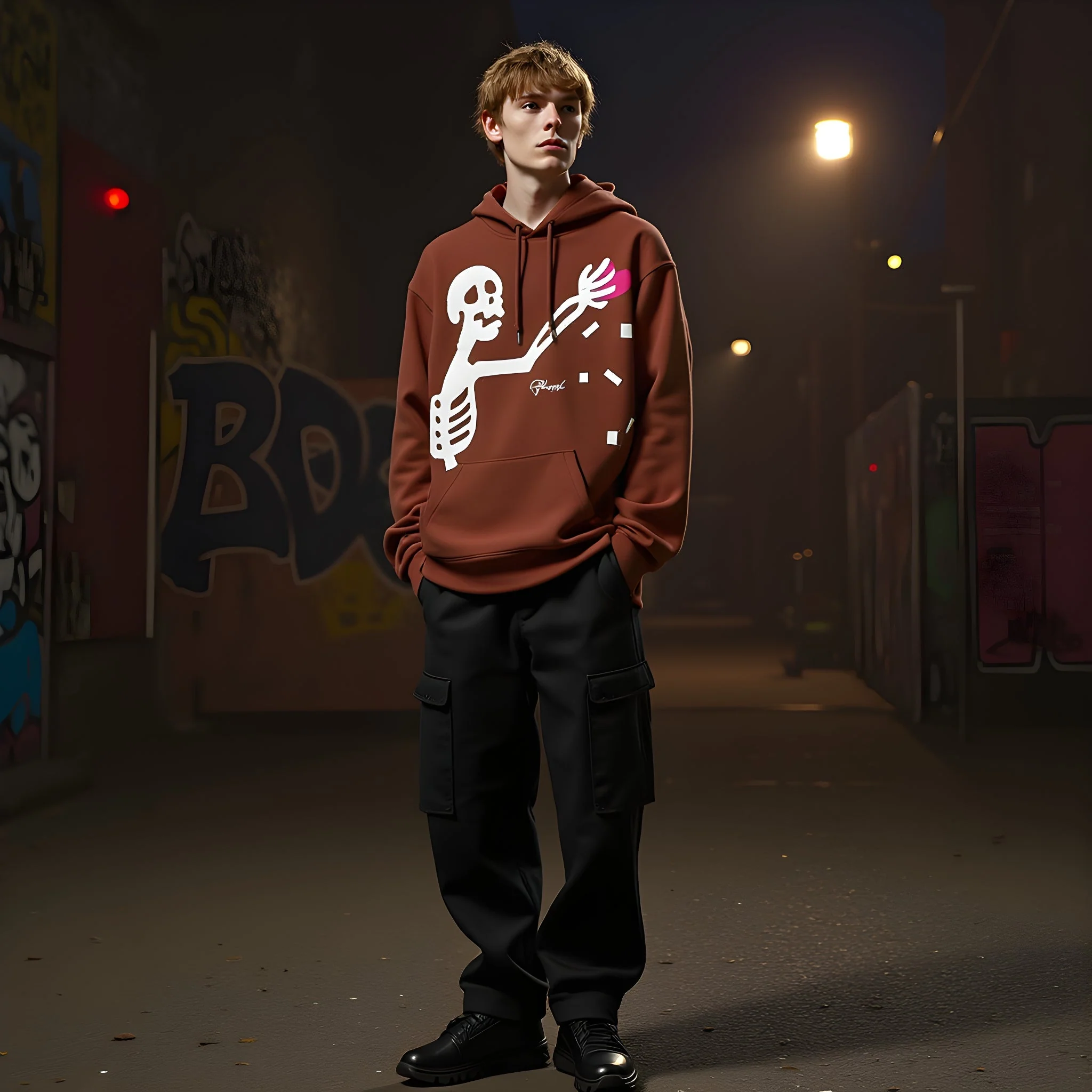 Sweat Squelette Homme - Image 3