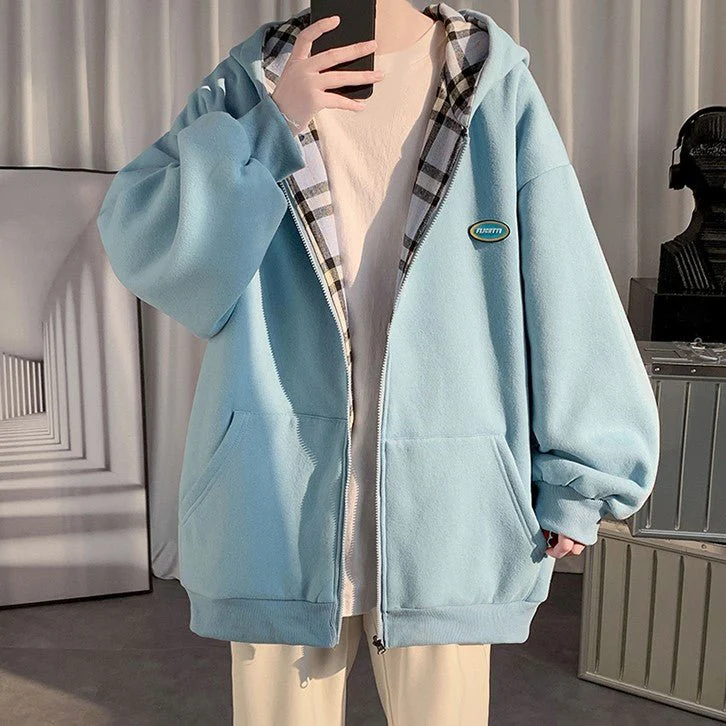 Sweat Zippé Bleu - Image 2