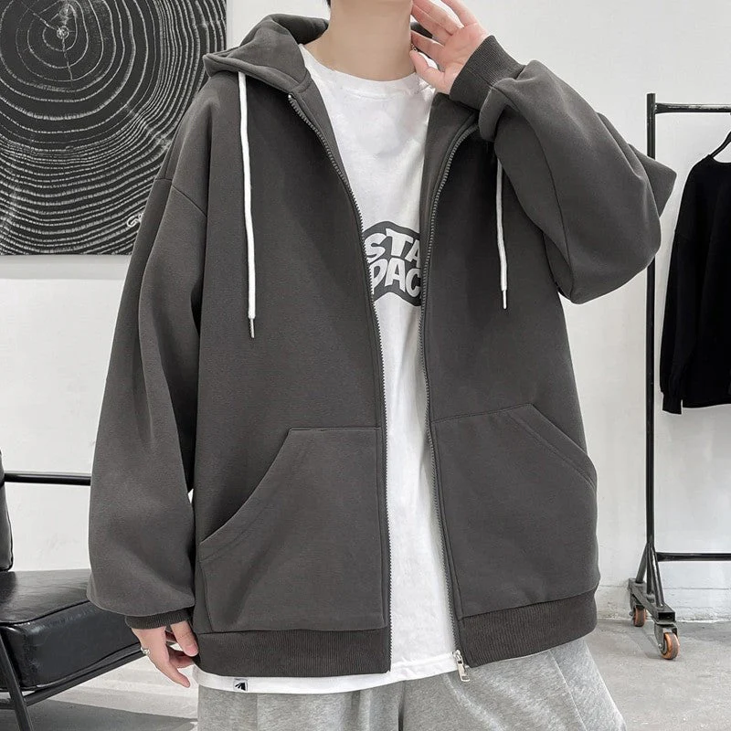 Sweat Zippé Gris - Image 4