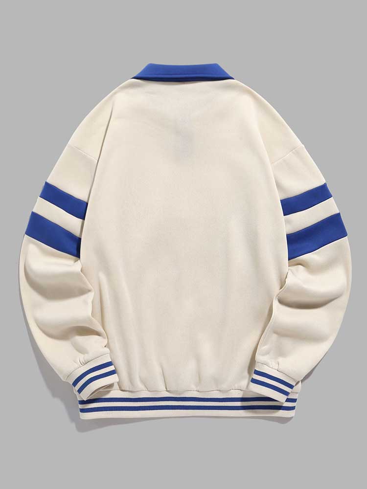 Sweatshirt Vintage Bleu - Image 2