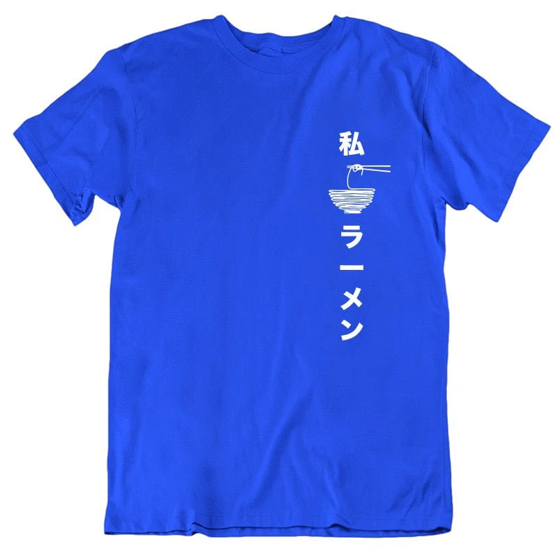 T-Shirt Japonais Oversize Imprimé - Image 4