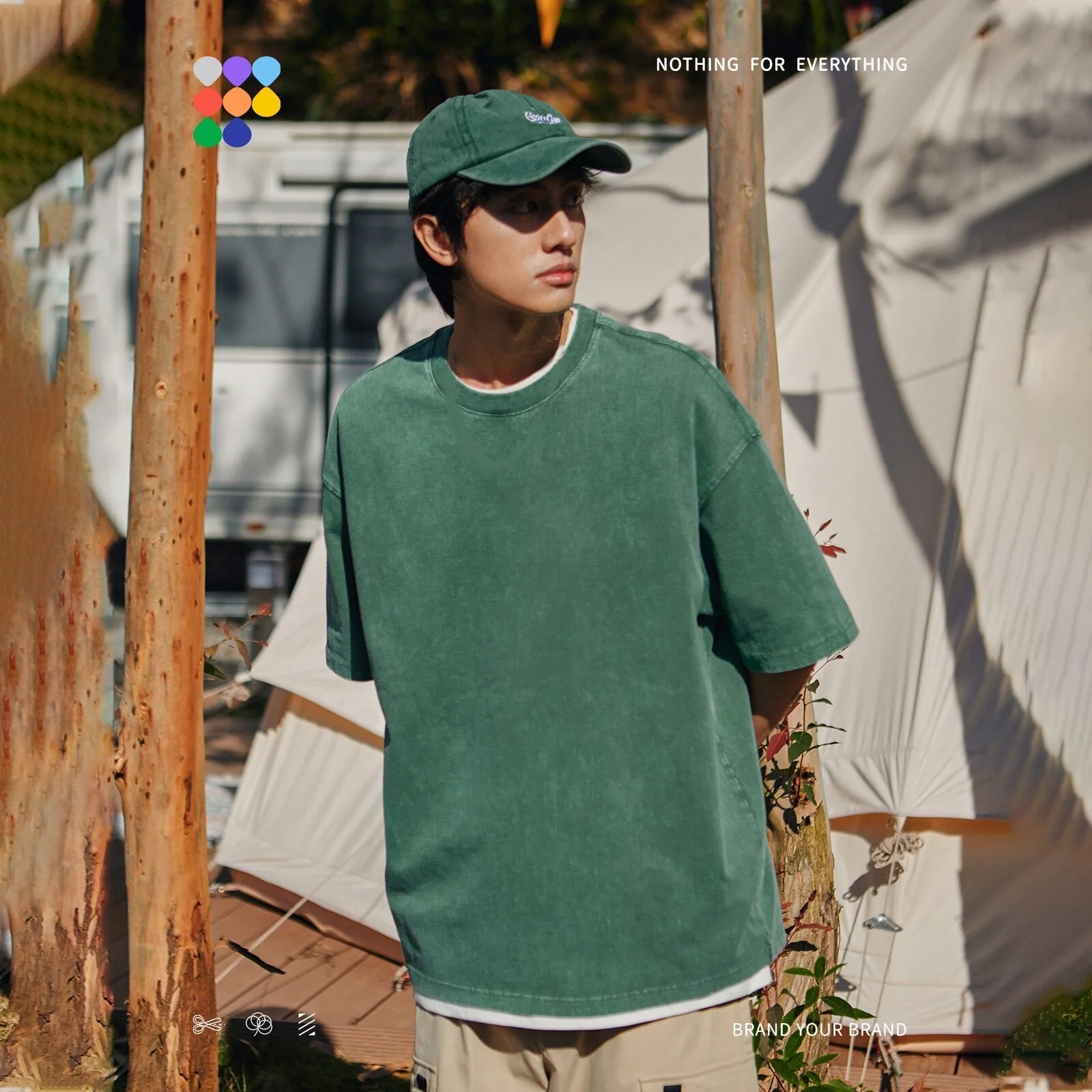 T-Shirt Marron - Image 15