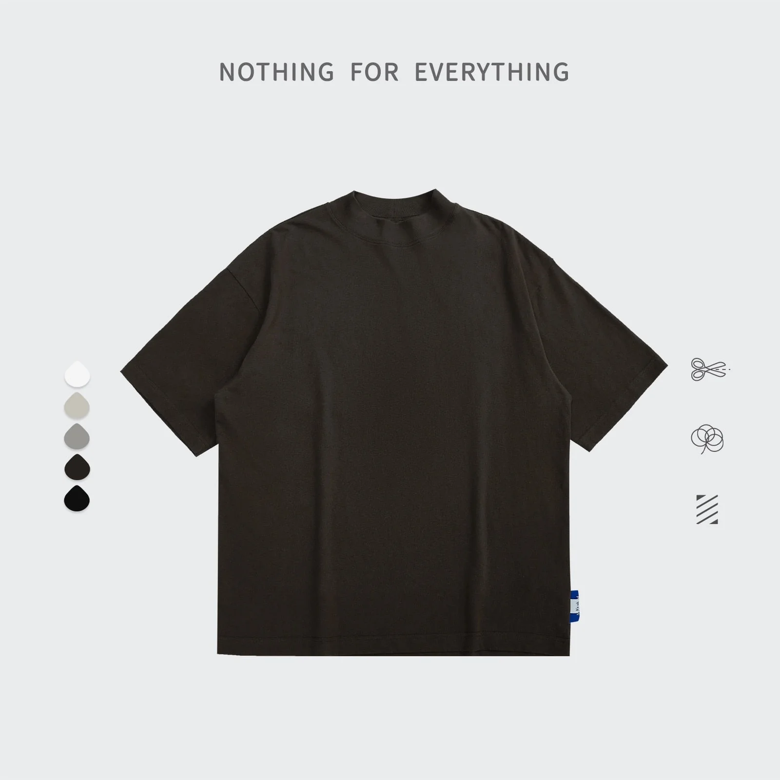 T-Shirt Oversize Manche Courte - Image 10