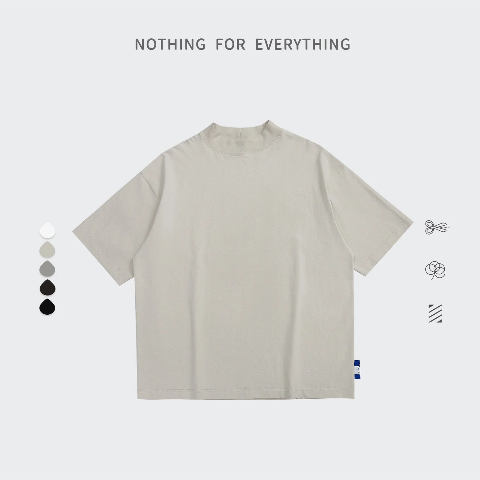 T-Shirt Oversize Manche Courte - Image 7