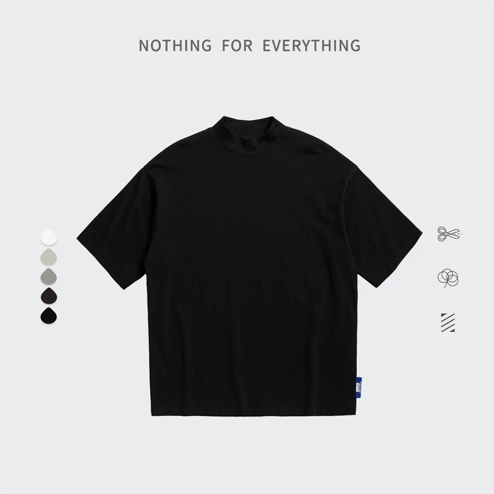 T-Shirt Oversize Manche Courte - Image 9