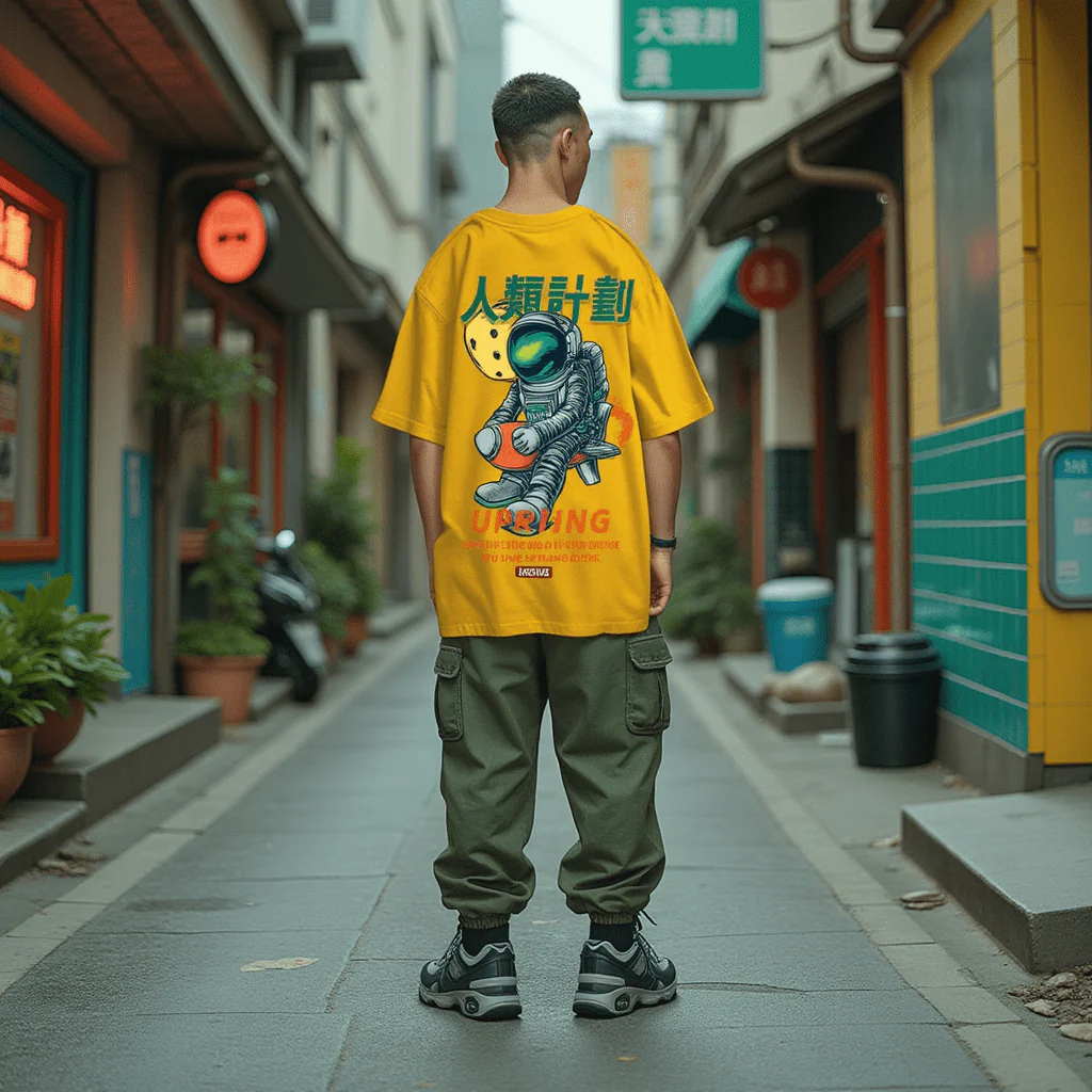 T-Shirt Streetwear - Asiatique - Image 3