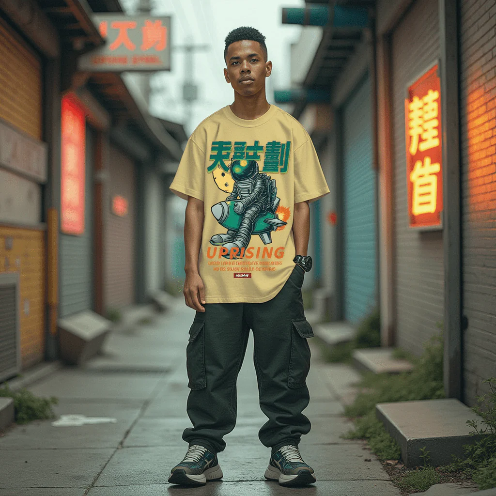 T-Shirt Streetwear - Asiatique - Image 4