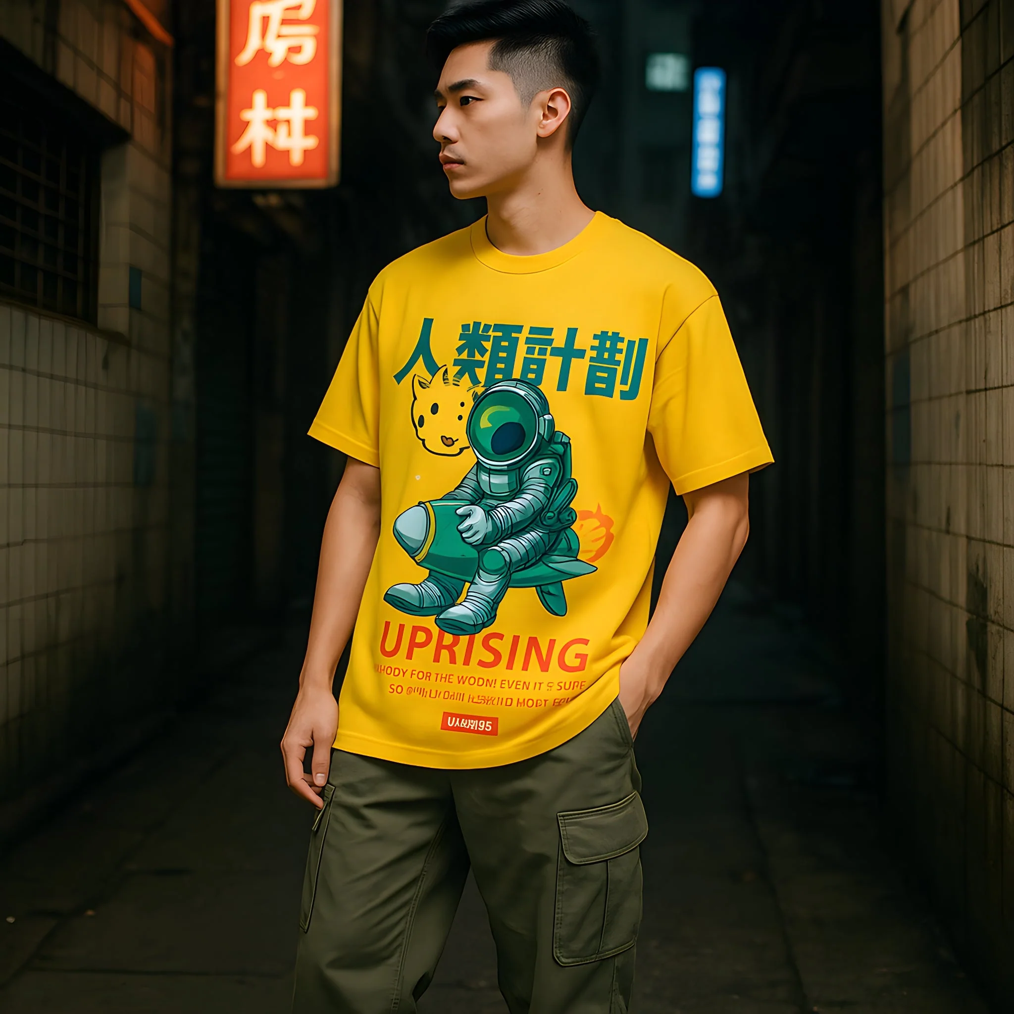T-Shirt Streetwear - Asiatique - Image 5