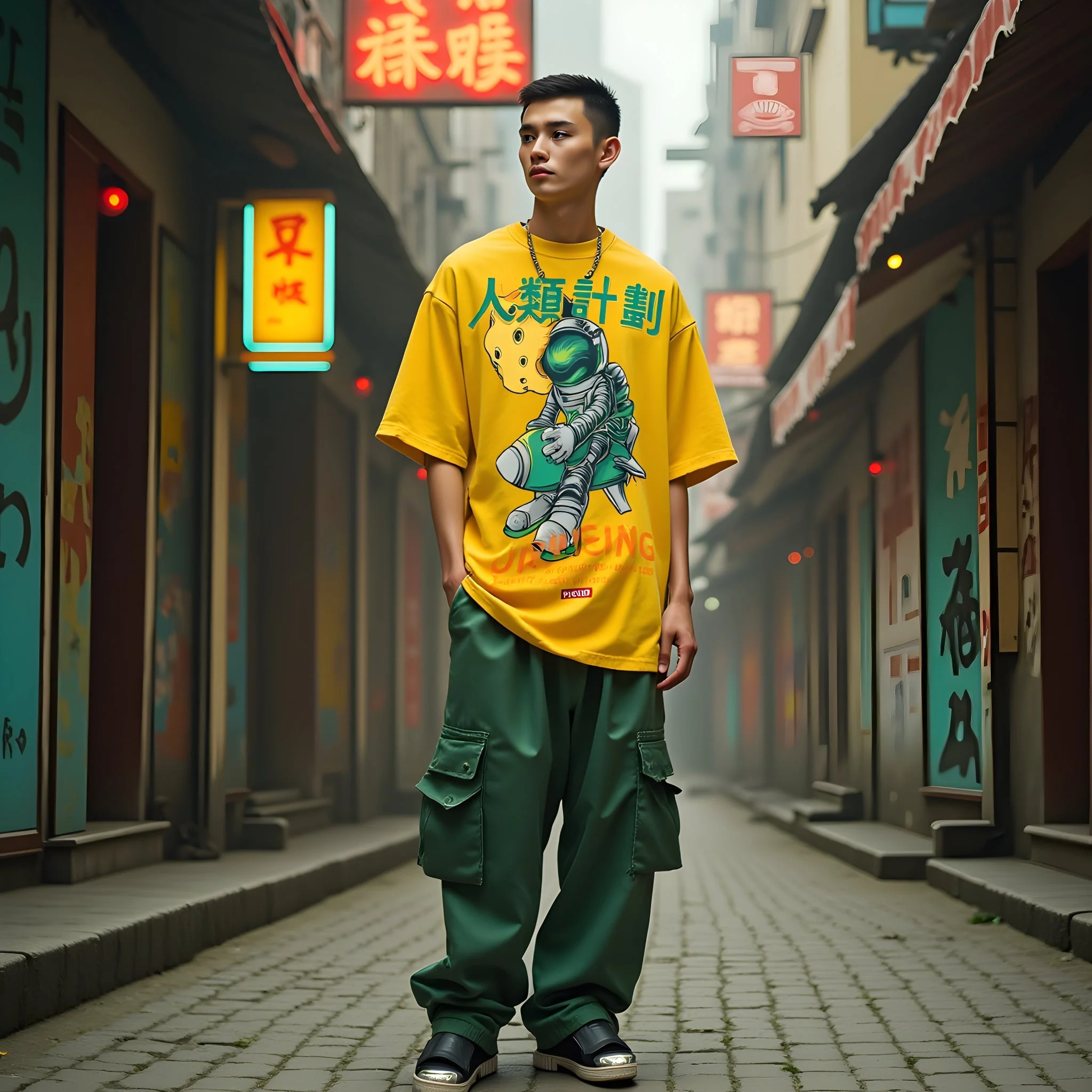 T-Shirt Streetwear - Asiatique - Image 6