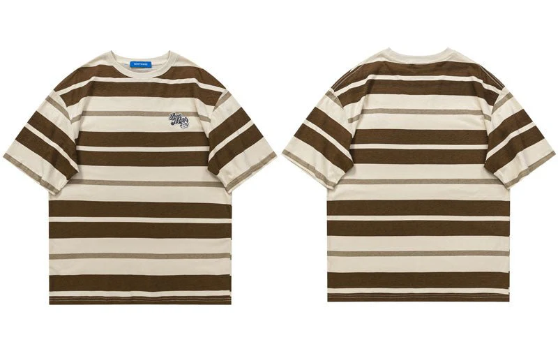 T-Shirt Vintage Marron - Image 6