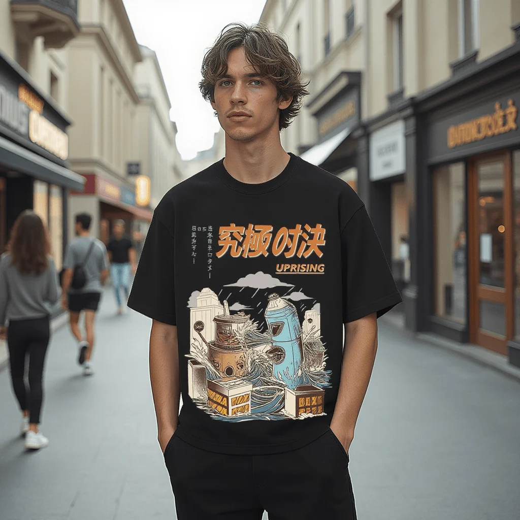 Tee shirt Japonais Homme - Image 2