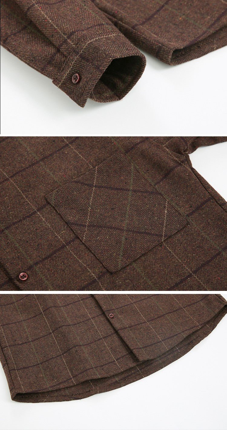 Veste A Carreau Homme - Image 10