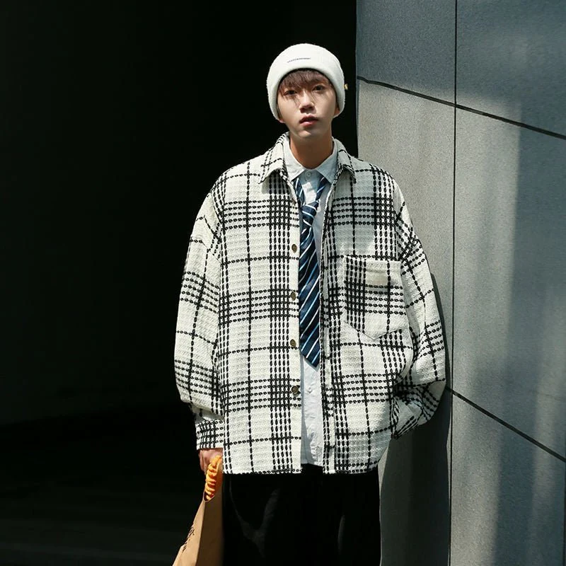 Veste à Carreau Homme - Image 4