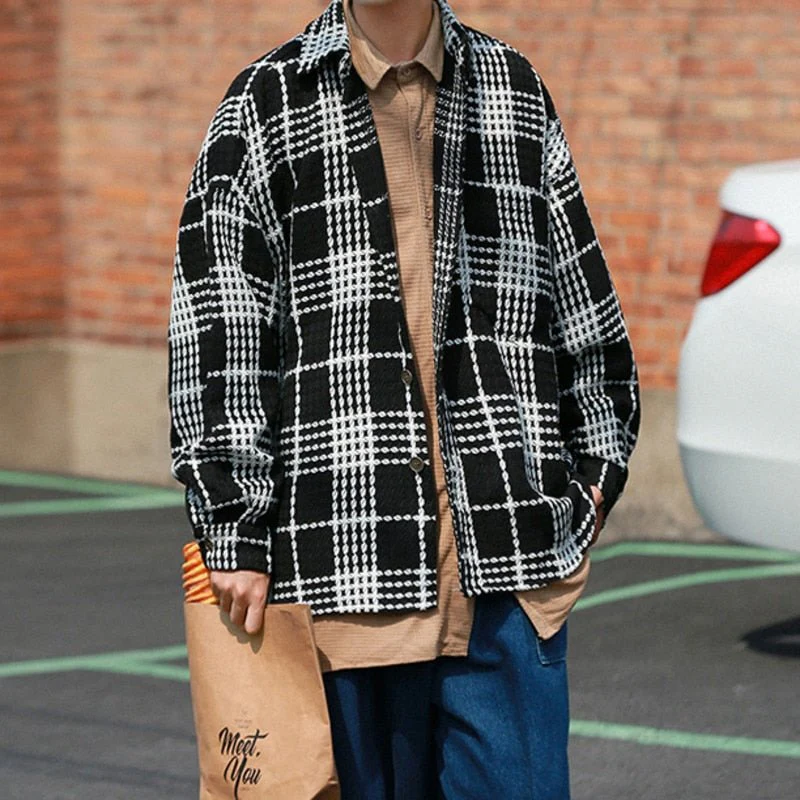 Veste à Carreau Homme - Image 5