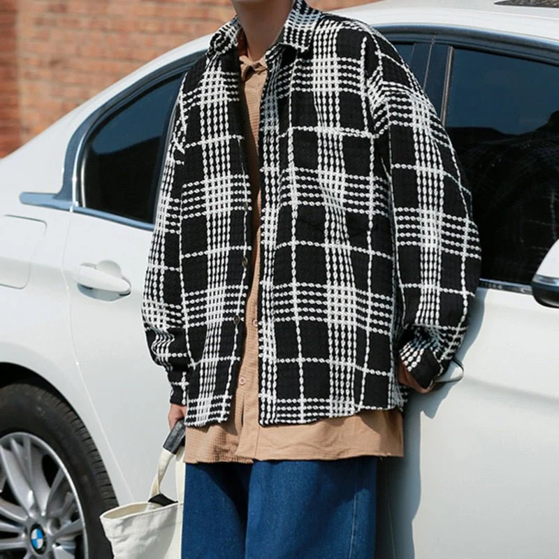 Veste à Carreau Homme - Image 7