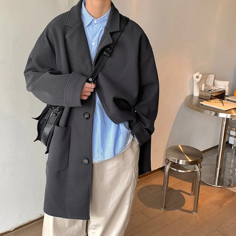 Veste Coreenne Beige - Image 10