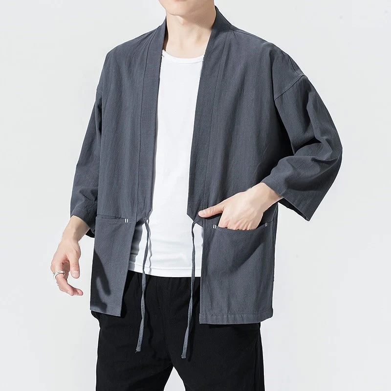 Veste Kimono Homme Japonais - Image 4