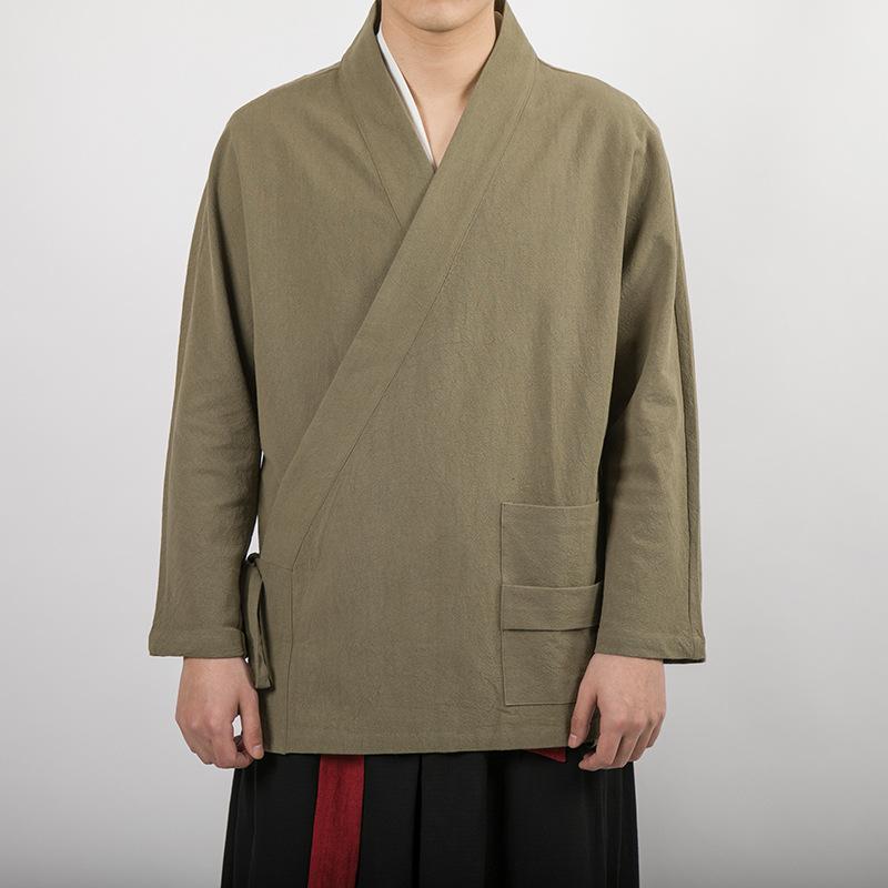 Veste Kimono Japonais - Uni - Image 8